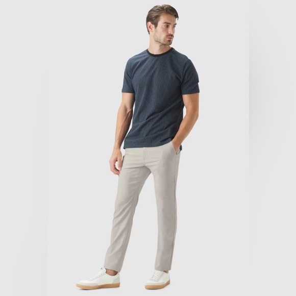 Jack Archer Jetsetter Performance Chino Pants Slim Leg Men 32 x 30 in Stone - Picture 1 of 9